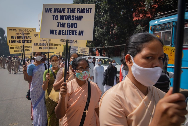 Another Indian state passes anti-conversion bill targeting Christians ￼