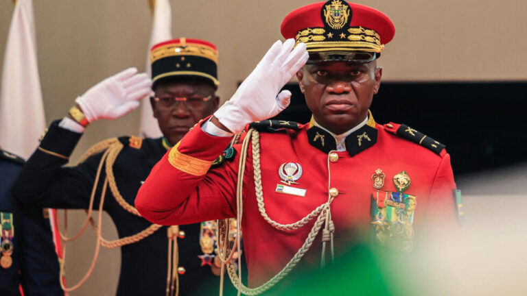 Gabon coup leader Nguema sworn in as transitional head of state