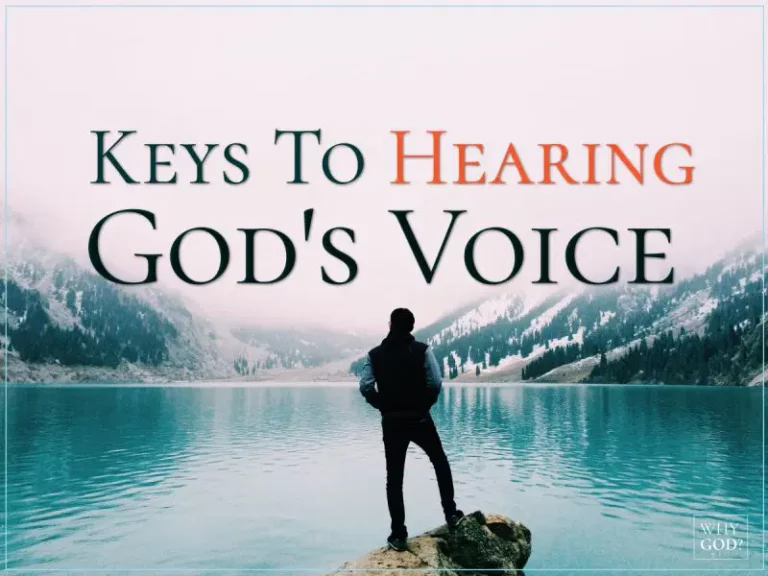 How To Hear God’s Voice